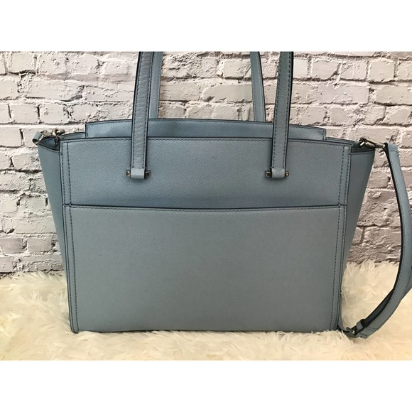 Kate Spade Sky Blue Patterson Drive Geraldine Pebbled Leather Purse - Picture 2 of 7